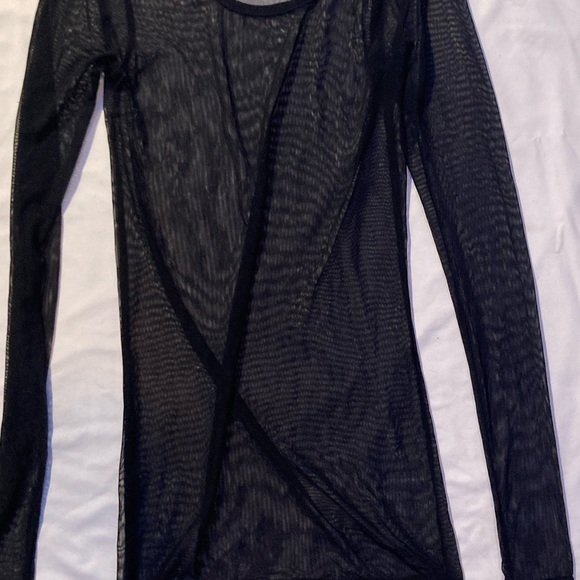 Mesh see-through dress coverup - Picture 3 of 3